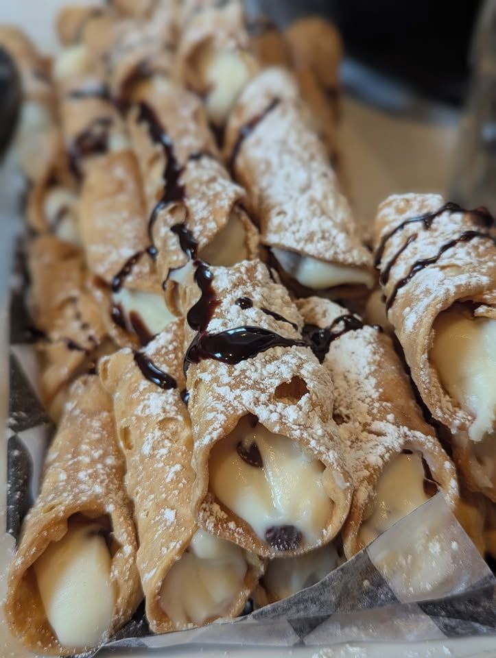 cannoli at the dessert end