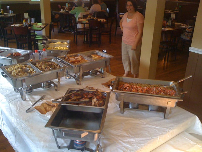 the brunch line